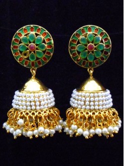 Polki Earrings